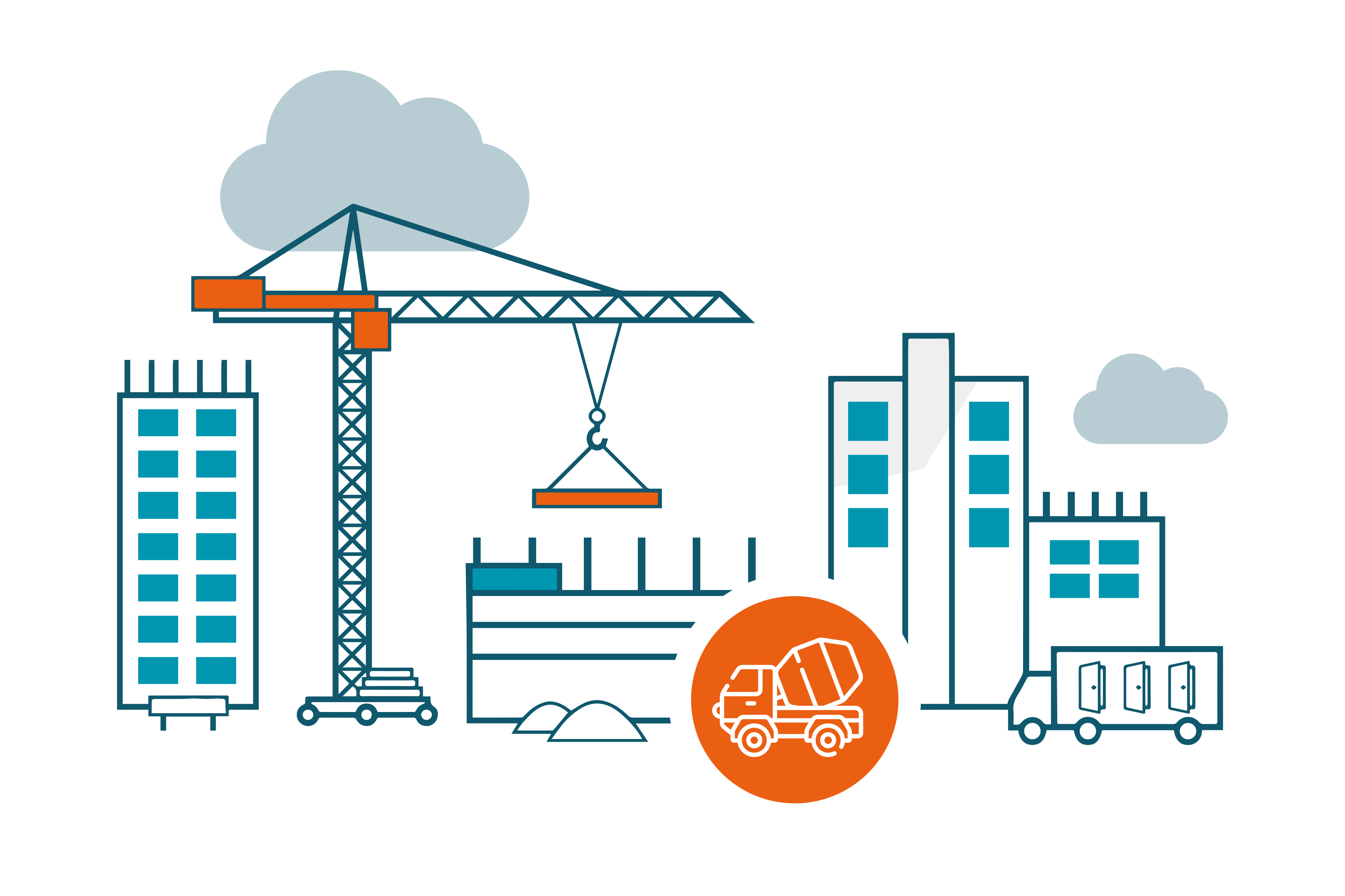 Construction Site Logistics ICT Logistics