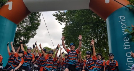 Team van 500 Power Vrouwen in de Amstel Gold Tour
