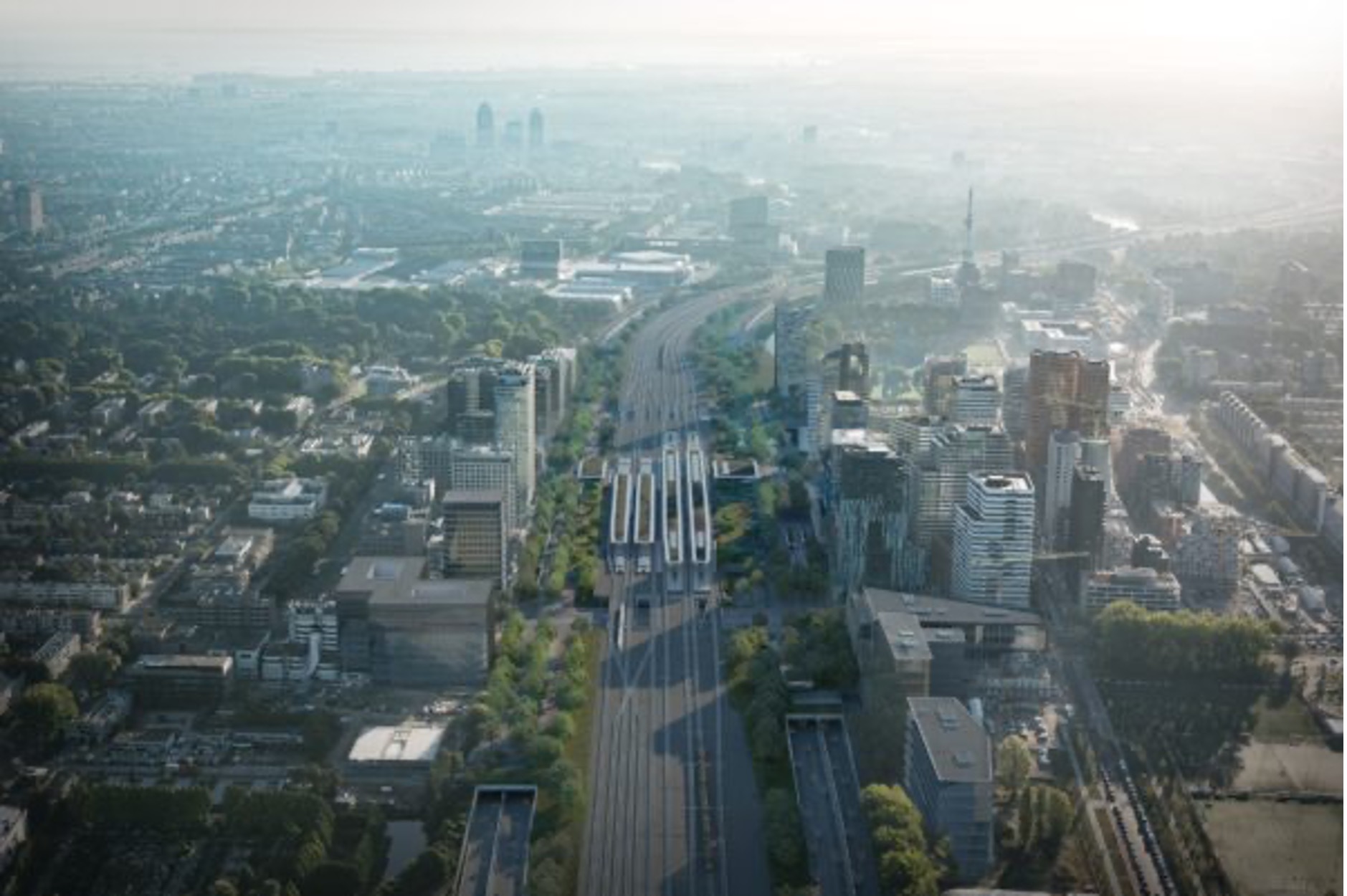 Zorgdragen voor een goede doorstroming op de Zuidas; voor, tijdens en na de bouw