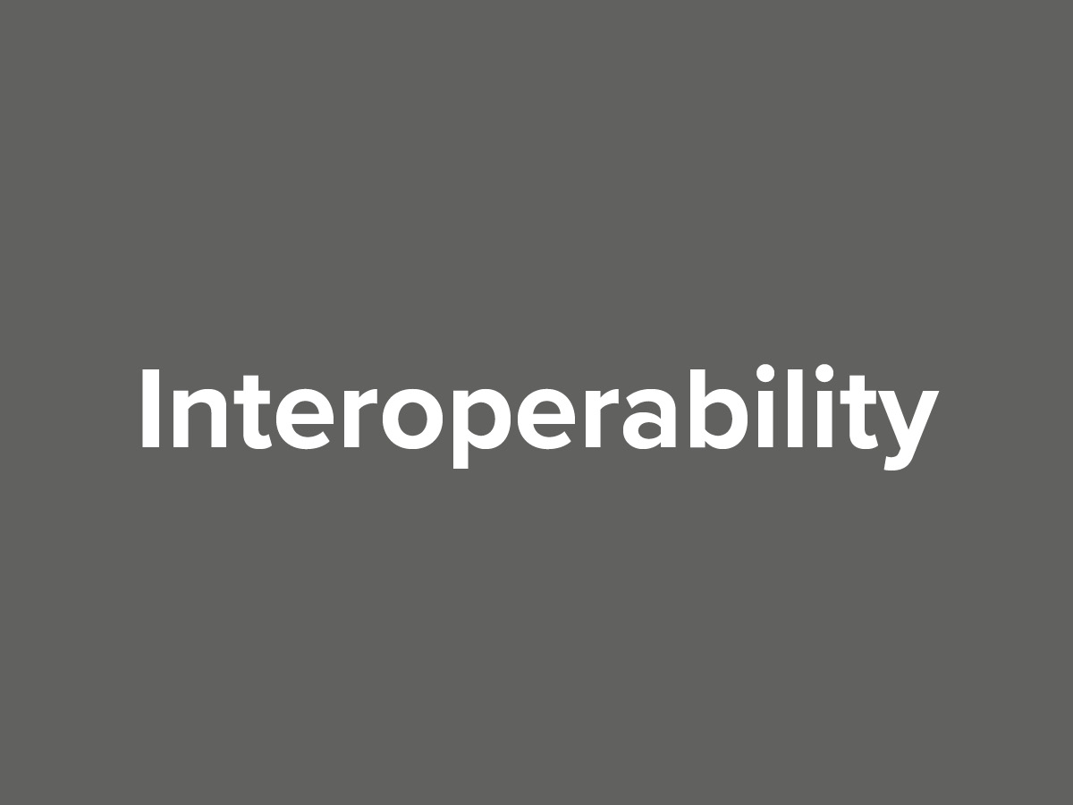 Interoperability