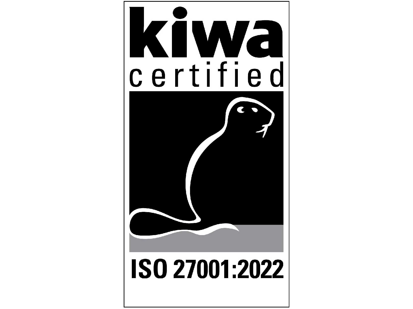 Kiwa certified ISO 27001:2022