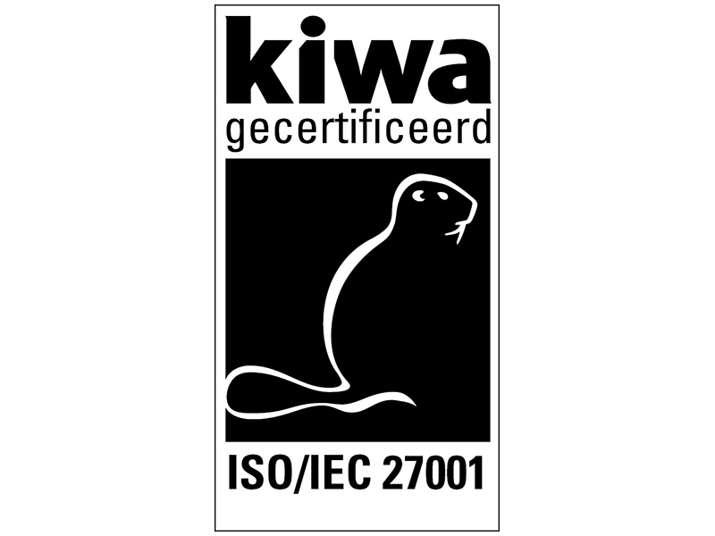 KIWA ISO IEC 27001 logo
